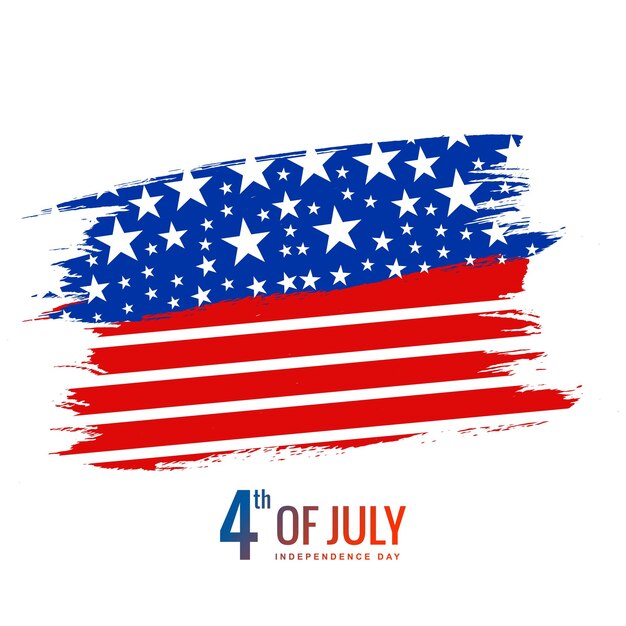 День независимости 4 июля американский флаг фон