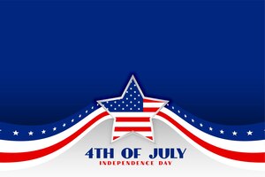 Independence day 4th of july patriotic background