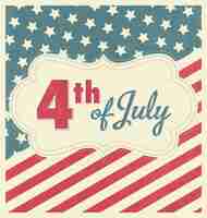 Free vector independence day background design