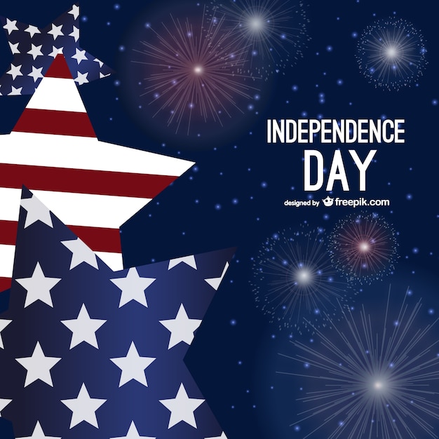 Vettore gratuito independence day background