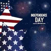 Free vector independence day background