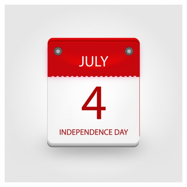 独立記念日カレンダー