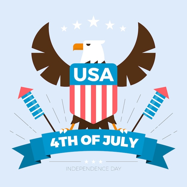 Independence day illustration