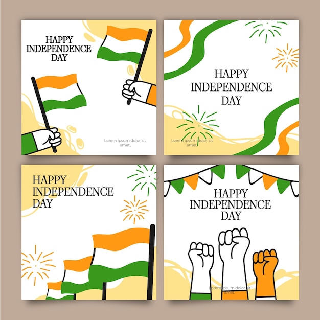 India independence day instagram posts collection