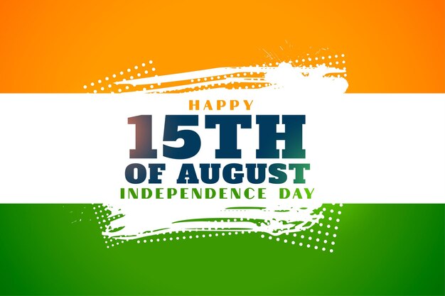 India independence day tricolor background