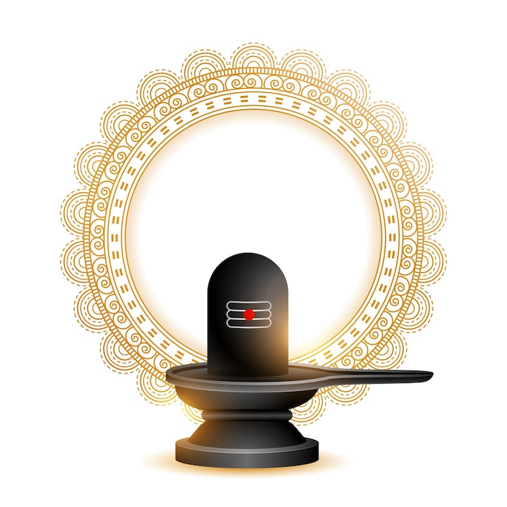 मुफ़्त वेक्टर indian festival maha shivratri religious background with shivling design