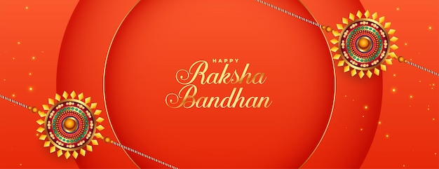Banner di celebrazione del festival indiano rakhsha bandhan