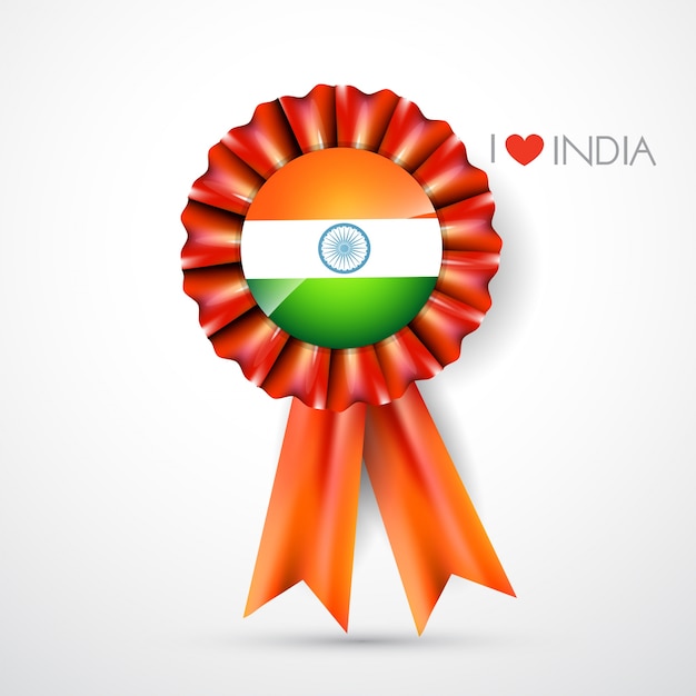 인도 국기 라벨 디자인