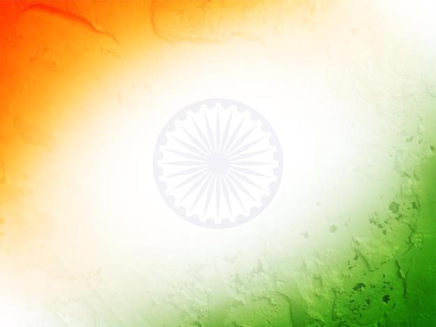 インドの国旗のテーマは三色 共和国日の祝賀の背景