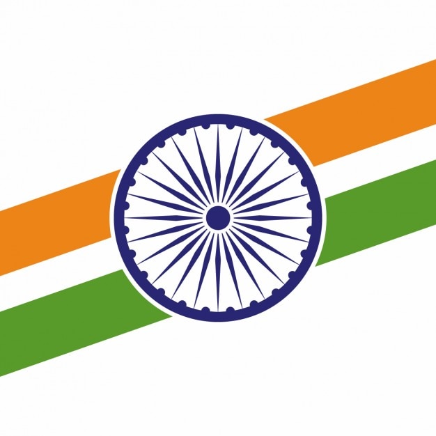 Free vector indian independence day background