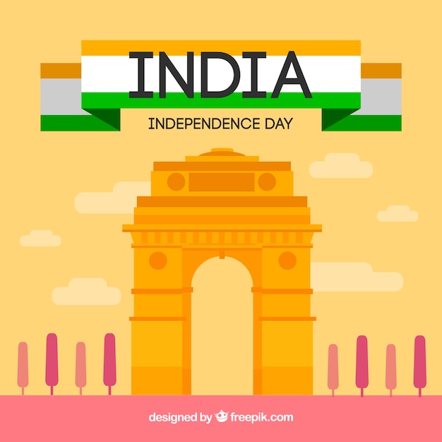 Indian independence day background