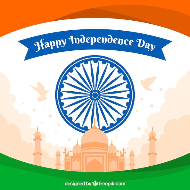 Indian independence day background