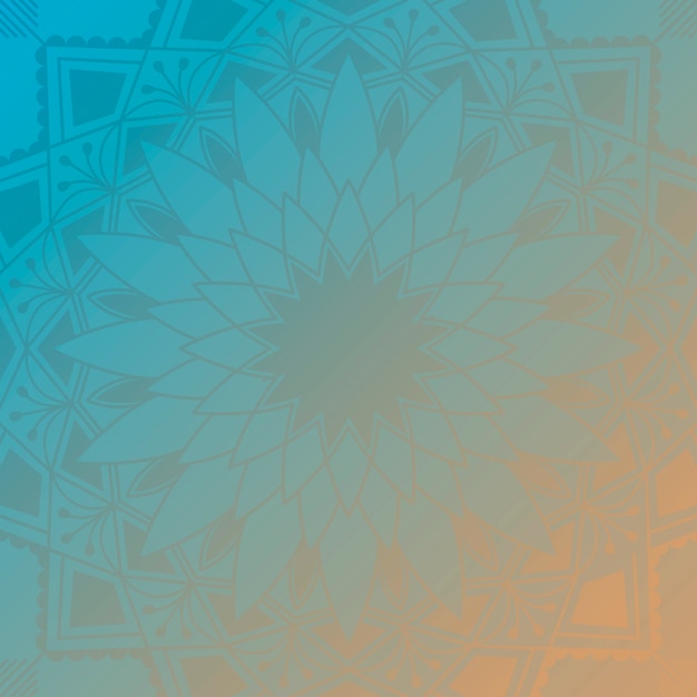 Free vector indian mandala background