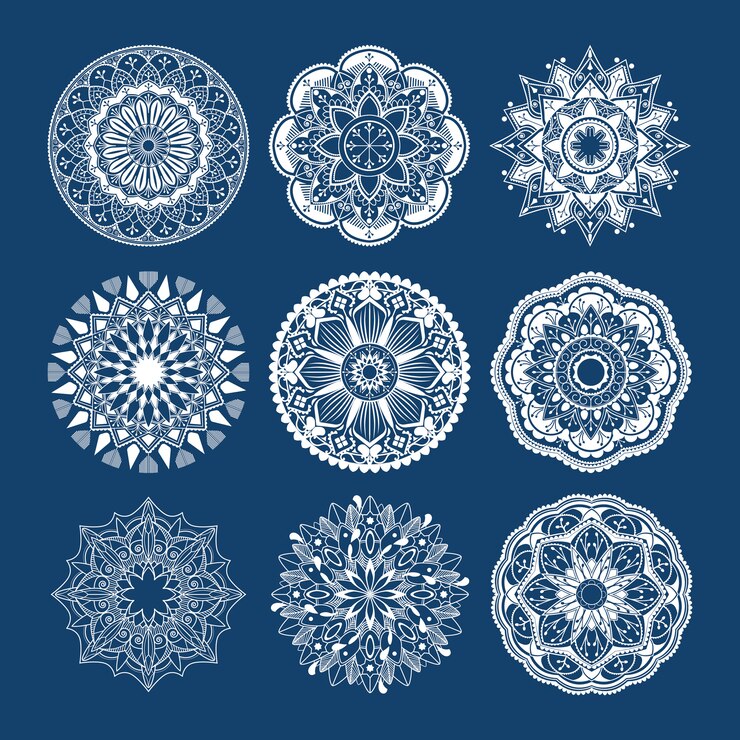 Free Vector indian mandala design