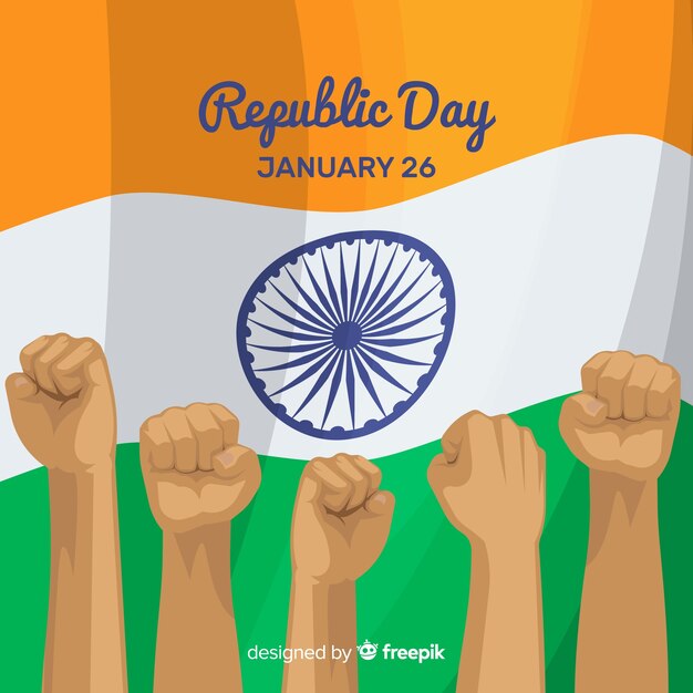 Indian republic day background