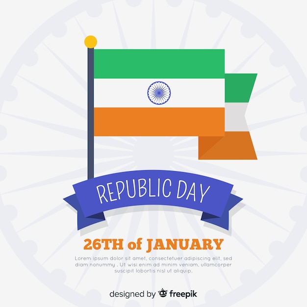 Indian republic day background