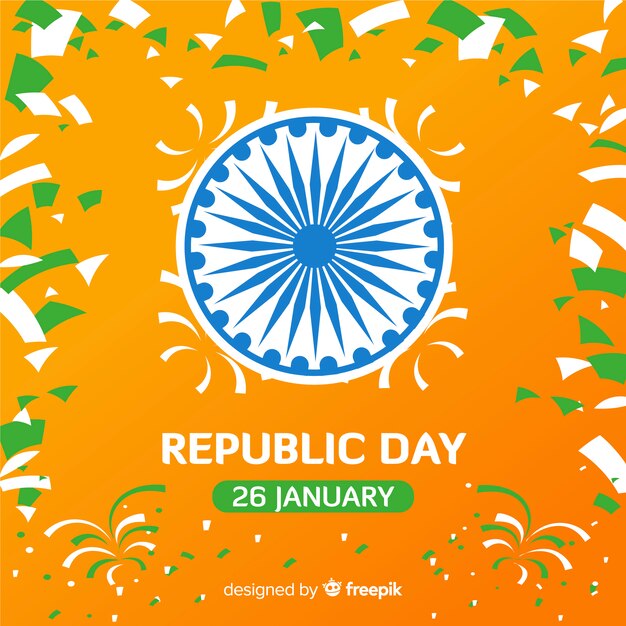 Indian republic day background