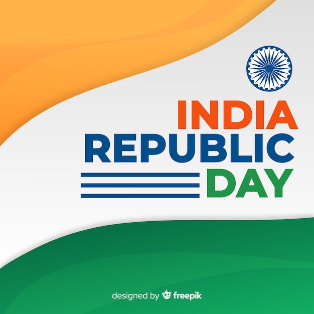 Indian republic day background 