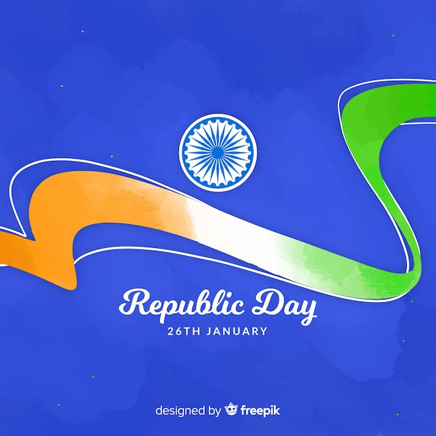 Indian republic day background