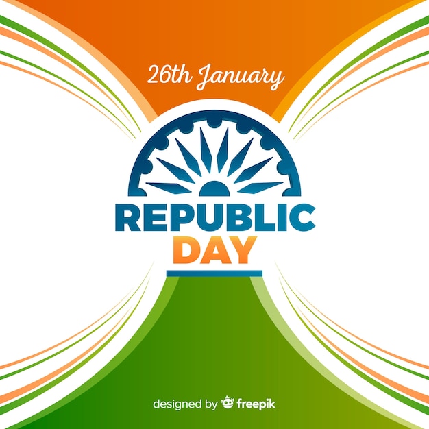 Indian republic day background