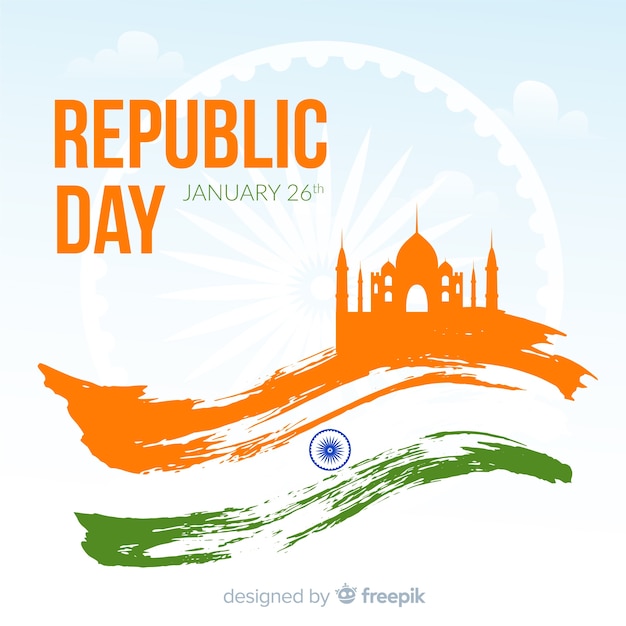 Indian republic day background