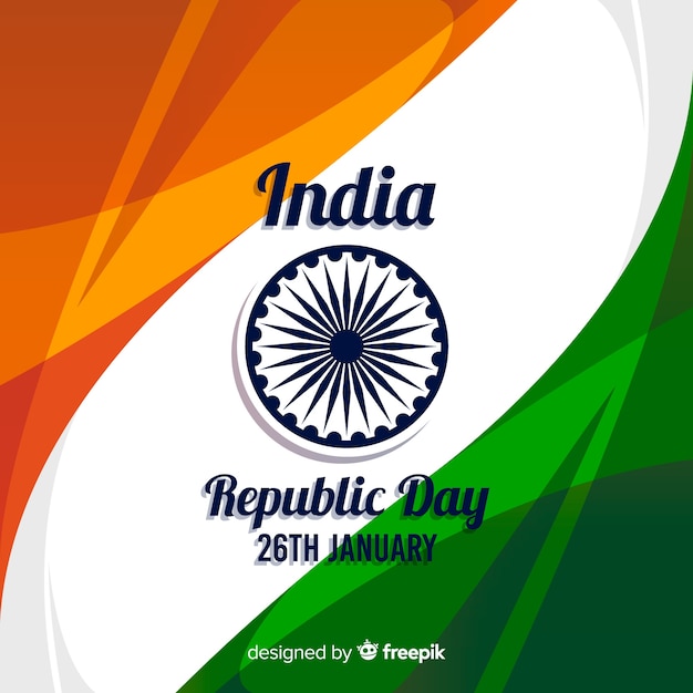 Free vector indian republic day