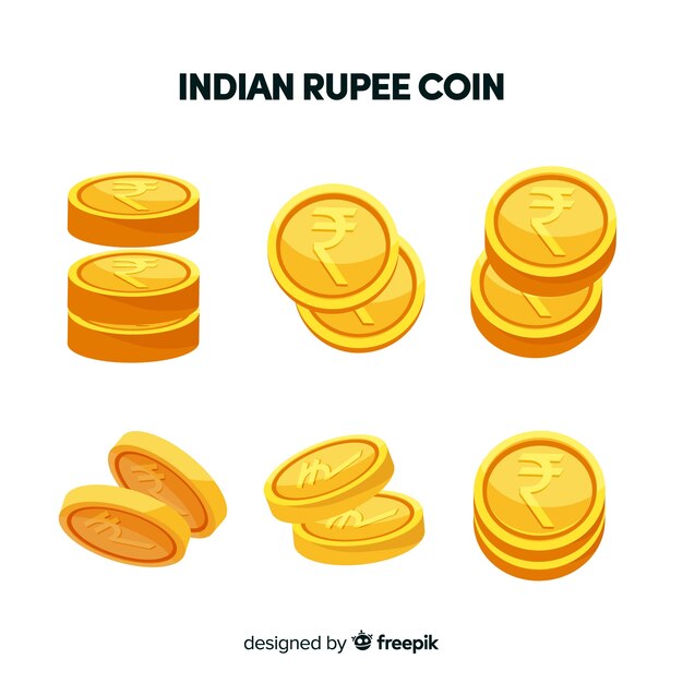 Indian rupee coins
