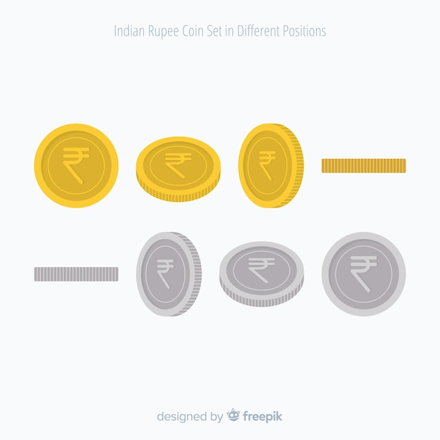 Free vector indian rupee cpins