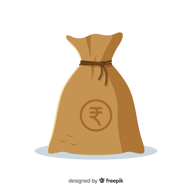 Индийская рупия денежный мешок