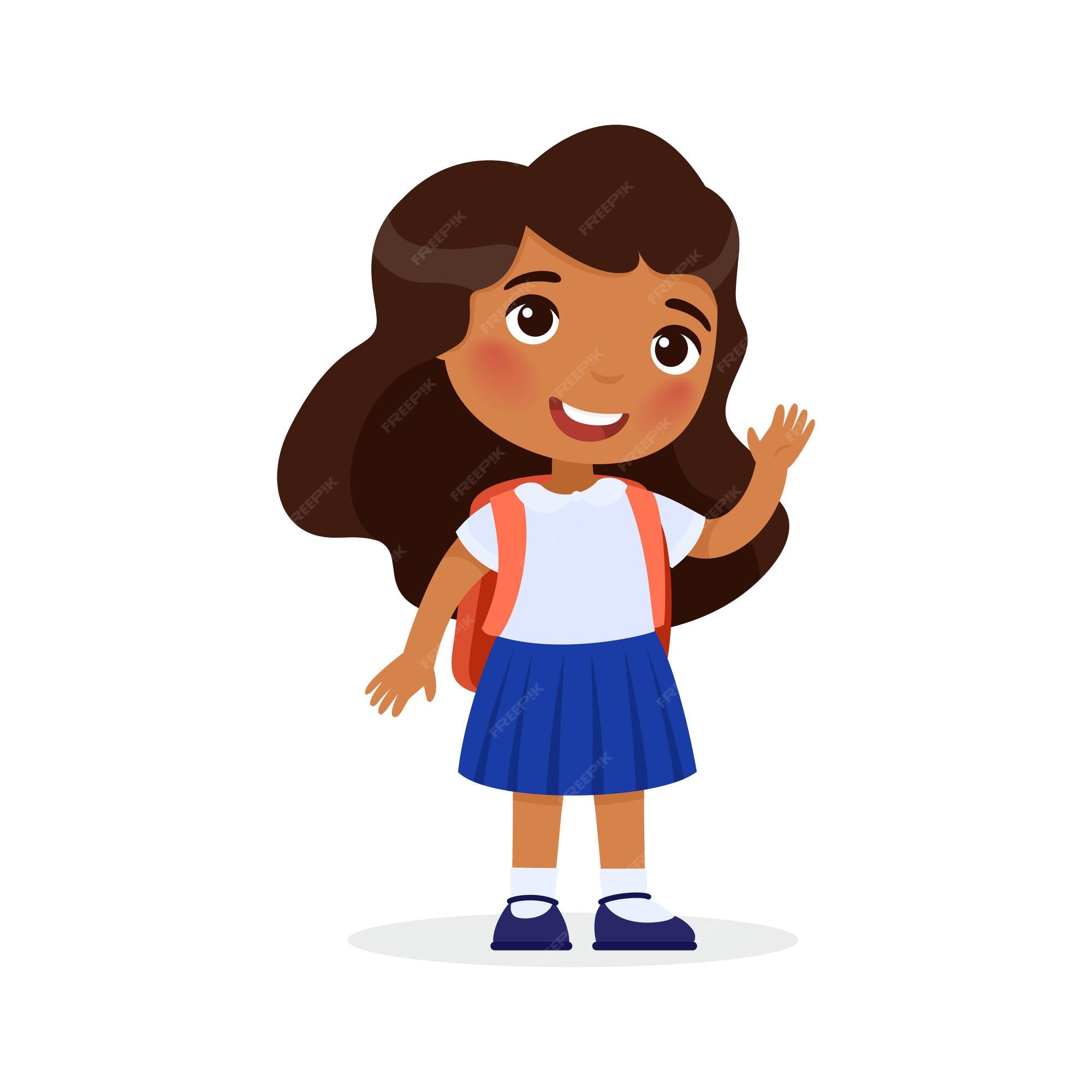 Student Girl Vectors & Illustrations For Free Download | Freepik