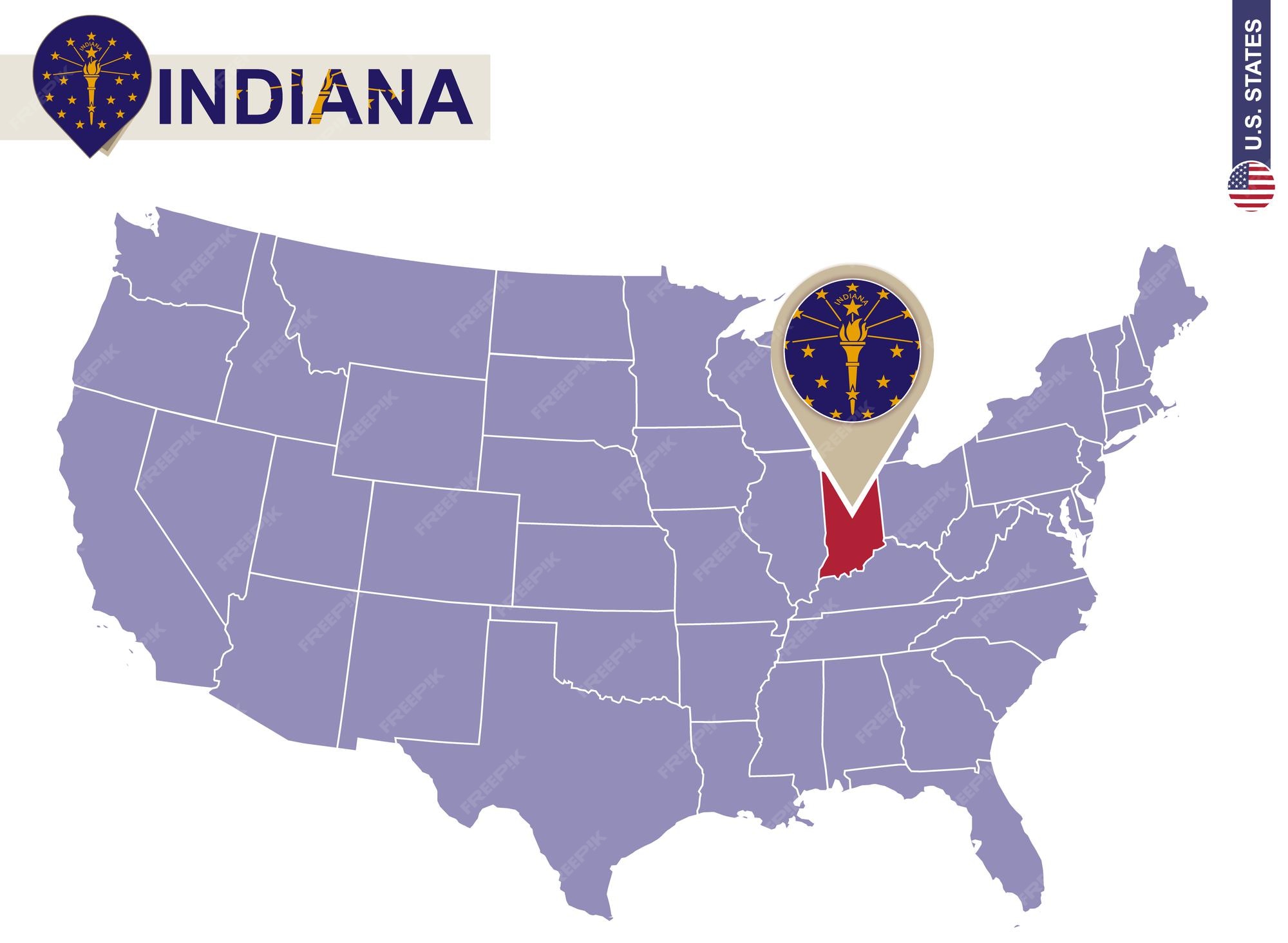 Indianapolis On A Map Of Us Indiana Map Images | Free Vectors, Stock Photos & Psd | Page 3