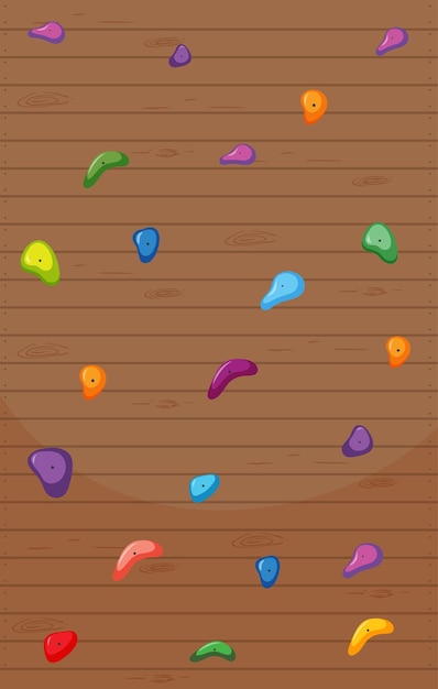 Indoor rock climbing wall background