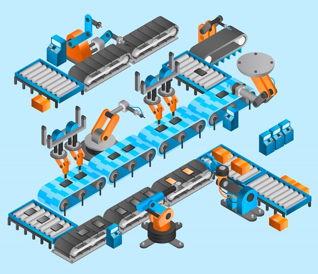 産業用ロボットの等尺性概念