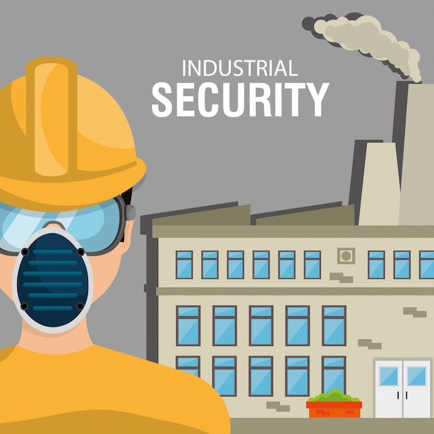 Free vector industrial security equipment