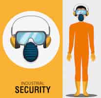 Free vector industrial security equipment