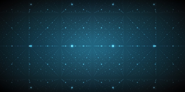 Free Vector  infinite space background. 