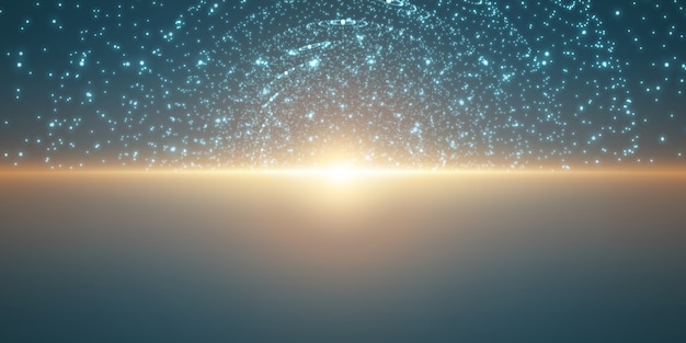 Free vector infinite space background.