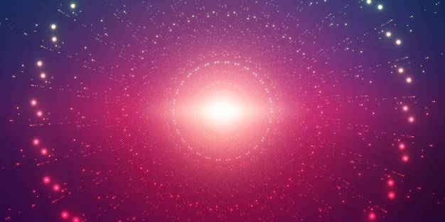 Free vector infinite space background.