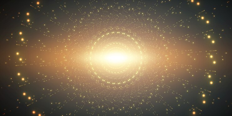 Free Vector  infinite space background. 