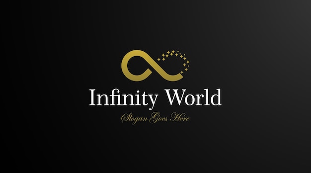 Infinity logo design concept vector. elegant logo design concept for infinity logo template