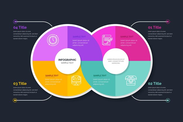 Infinity loop infographic