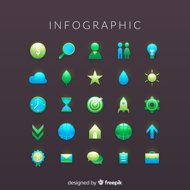 Infografic element collection