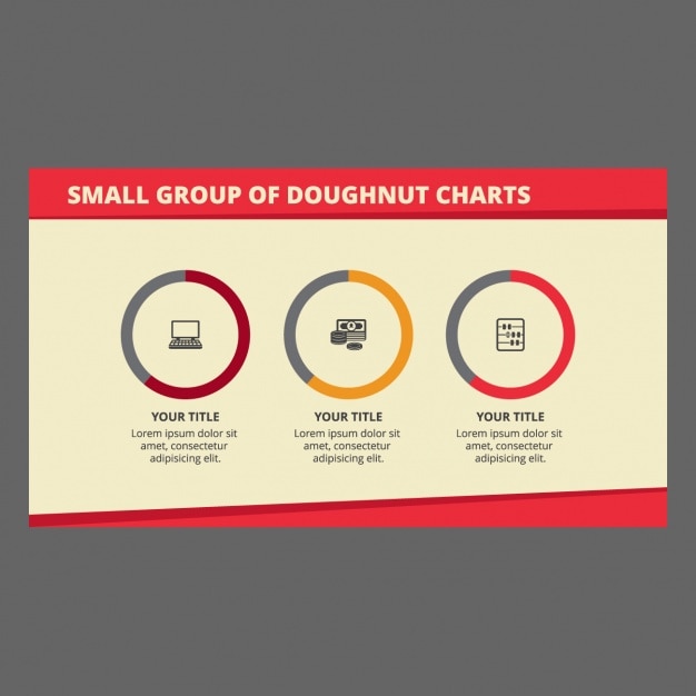 Free vector infograhic template design