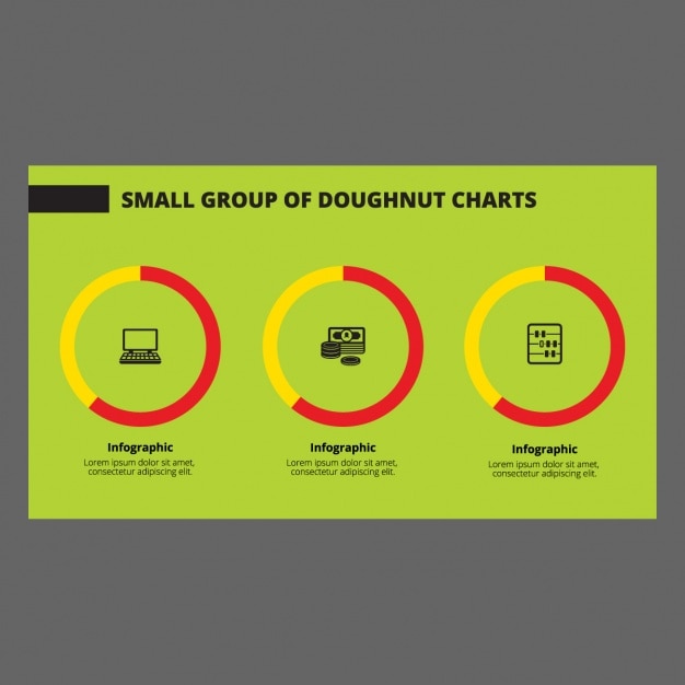 Free vector infograhic template design