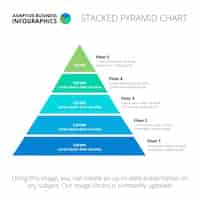 Free vector infograhic template design