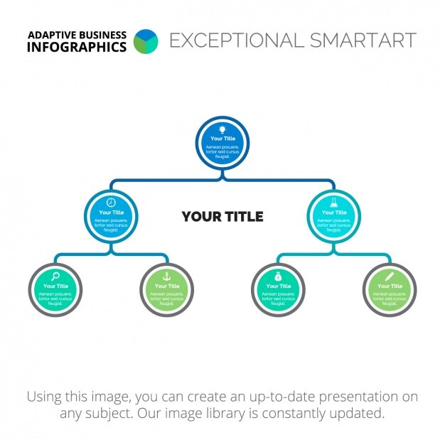 Free Vector infograhic template design