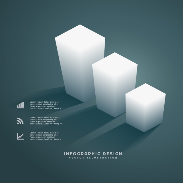 무료 벡터 infographic 3d 바