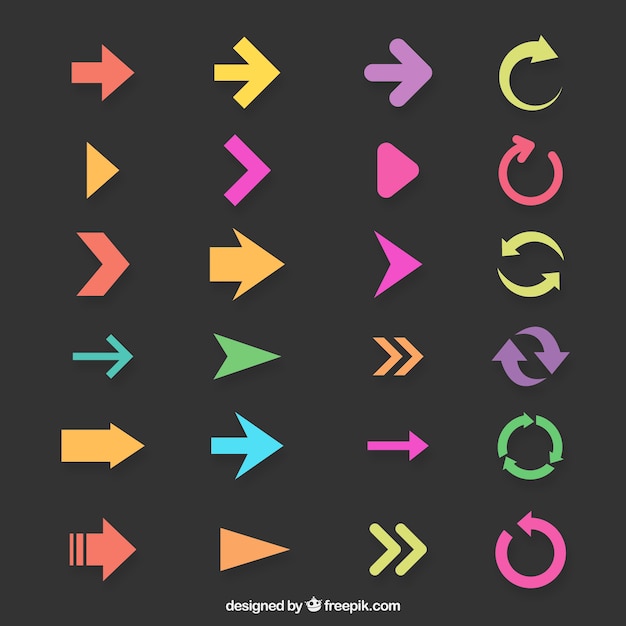 Infographic arrows pack