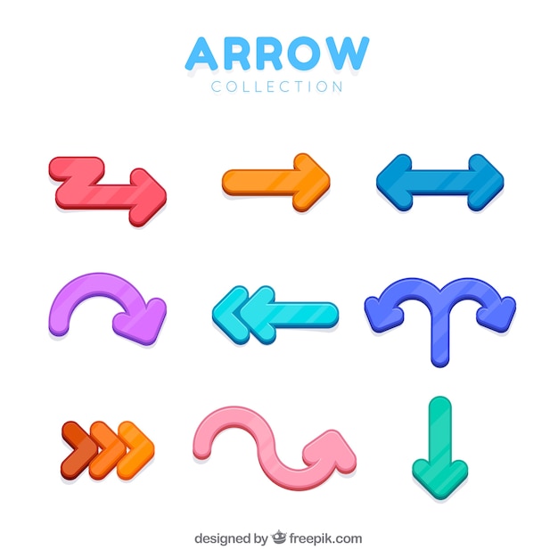 Infographic arrows pack