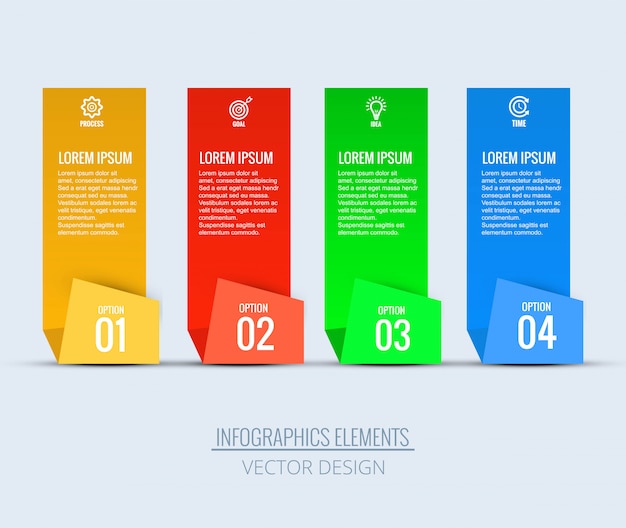 Infographic business template design